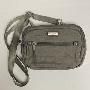 Baggallini Charcoal Messenger Bag